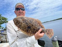 Summer Flounder caught while fishing in Ruskin