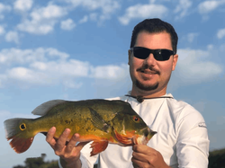 One angler fishing at Delray Beach