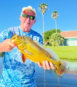 Angler with fishing rod enjoying the outdoors in Florida
