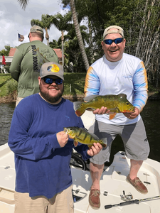 Two anglers fishing in Delray Beach