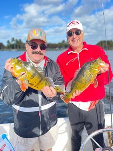 Two anglers fishing in Delray Beach