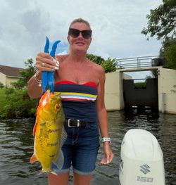 Angler fishing in Delray Beach