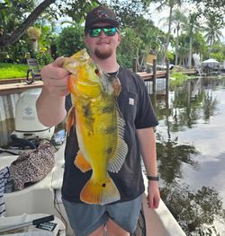 Fisherman with fishing rod in FL