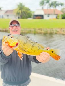 A person fishing in Florida