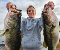 Double bass success in Gulf Shores waters!