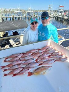Two anglers fishing in Pensacola