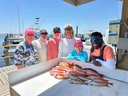 Group of 6 people fishing in AL