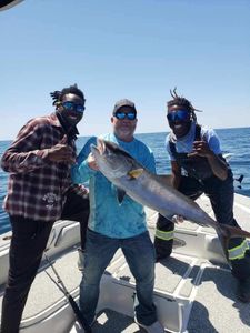 A group of 3 people fishing in Alabama