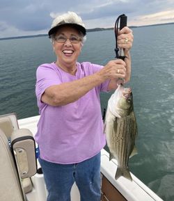 Charter Fishing SC Happy Bass!