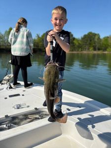 Impressive catch of a blue catfish in SC
