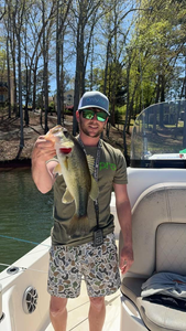 Largemouth bass caught while fishing in Townville