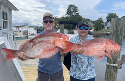 Two people fishing in FL
