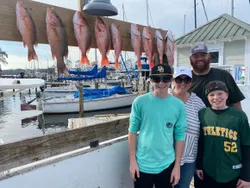 7 grey snapper fishing in FL