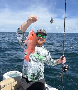 Red snapper caught while fishing in Niceville Florida waters