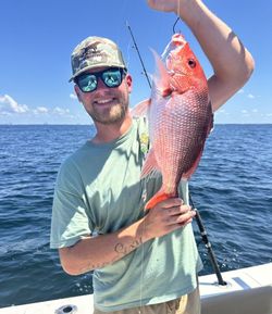 Red snapper caught while fishing in Niceville FL waters