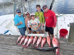 5 fish caught in AL during fishing