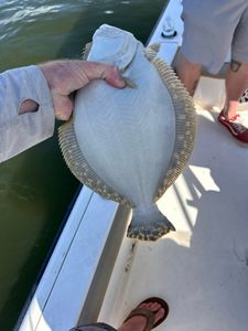 Angler with a catch in Orange Beach