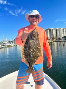 Southern Flounder fish caught in Alabama