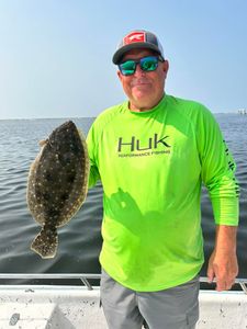 Southern Flounder caught while fishing in Orange Beach