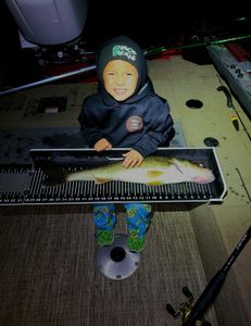 A lone angler fishing in Mosinee