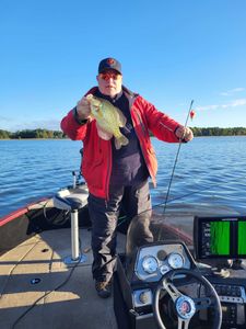 Angler fishing in WI