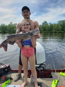 Two anglers fishing in Mosinee