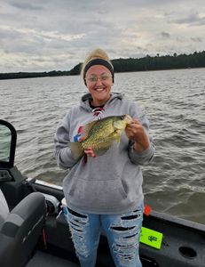 Crappie fish caught while fishing in WI