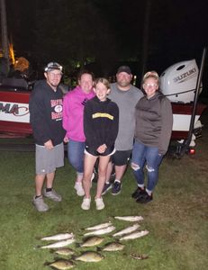 5 people fishing in Mosinee