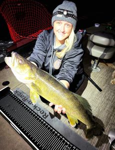 Angler with a 25-inch fish in Mosinee