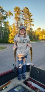 Person fishing in Mosinee
