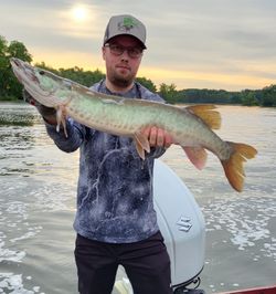A muskellunge fish caught in WI