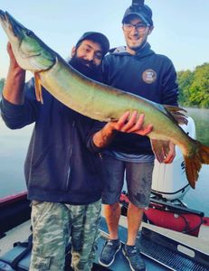 Muskellunge caught in Mosinee while fishing