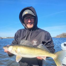 Walleye fish caught in WI