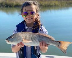 Redfish caught by angler in North Myrtle Beach