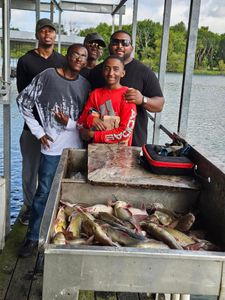 5 people fishing in TX