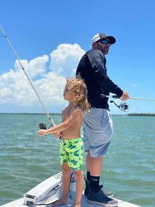 Two people fishing at Bonita Springs