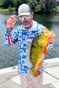 A person fishing in Bonita Springs