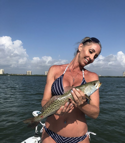 Spotted Weakfish caught in Bonita Springs
