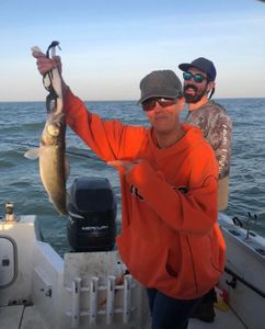 Hooked a Walleye in Wooster, OH