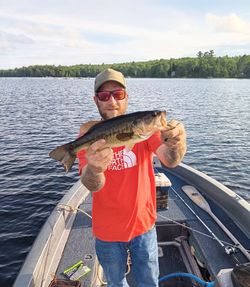 Largemouth bass caught in Orland