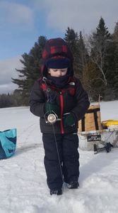 A person enjoying fishing or hunting in Orland