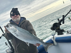 Chinook salmon caught fishing in NY