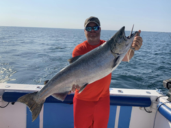 Chinook Salmon caught while fishing at 990 Point Breeze Road