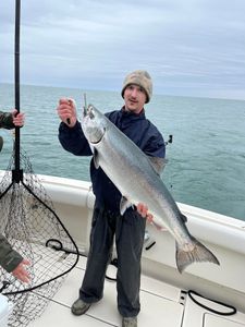 Coho salmon fishing in NY