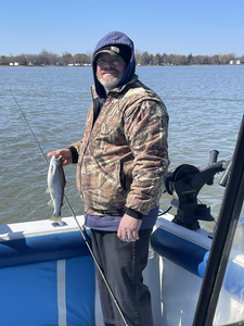 Angler fishing in New York
