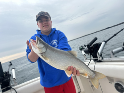 Stunning lake trout catch in NY