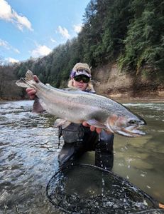 Hooked on trout and loving every cast!