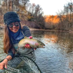 Photo of a pink salmon caught during a fishing trip in NY