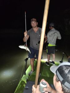 Two anglers fishing in Crystal River