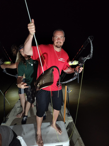 One angler fishing in Crystal River